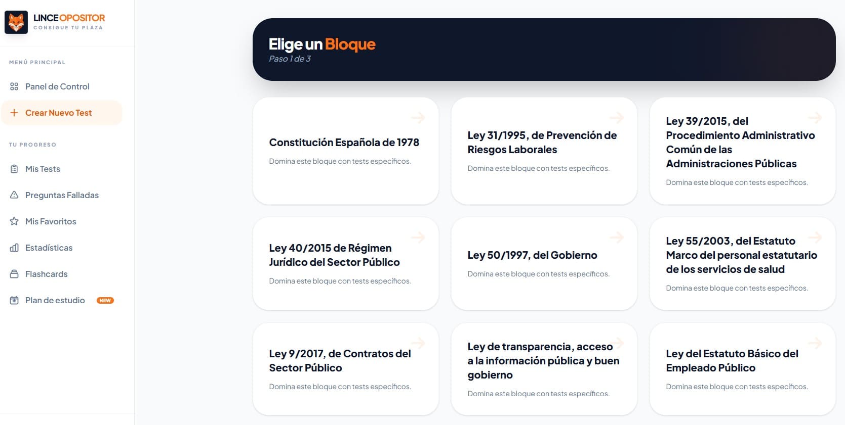 Simulacro App Linceopositor