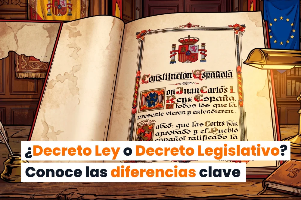 La diferencia entre decreto-ley y decreto legislativo explicada para que no la olvides nunca