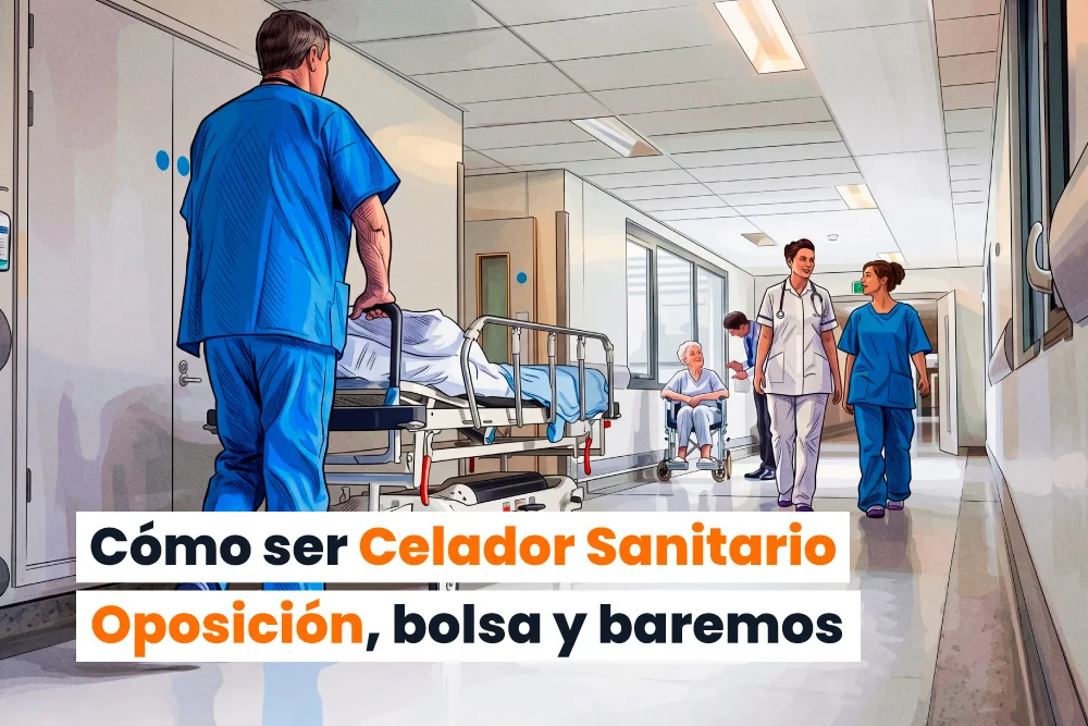 Cómo ser celador sanitario en España: la guía completa paso a paso (2026)