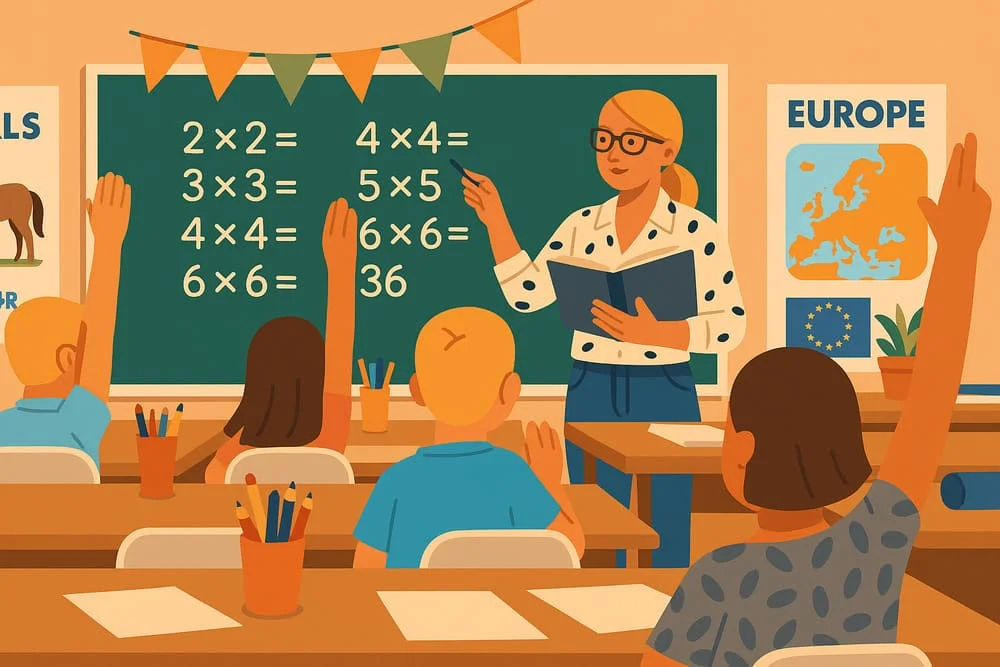¿Cuánto cobra un profesor de Primaria en España en 2025? (bruto, neto y por comunidades)