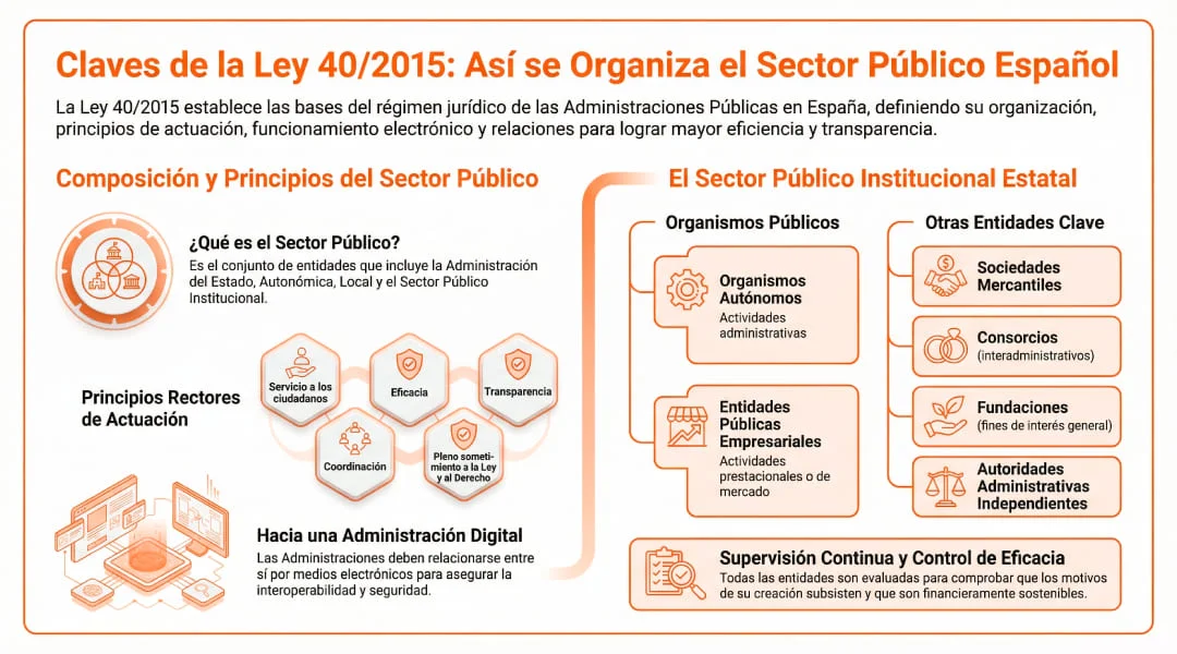 Esquema Ley 40/2015 sector público