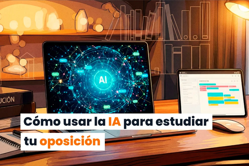 Inteligencia Artificial para Oposiciones: Cómo usar la IA para estudiar mejor y más rápido en 2026