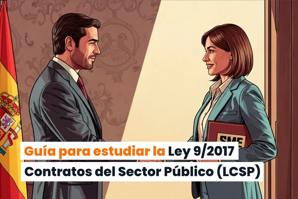Guía definitiva para estudiar la Ley 9/2017 de Contratos del Sector Público sin morir en el intento