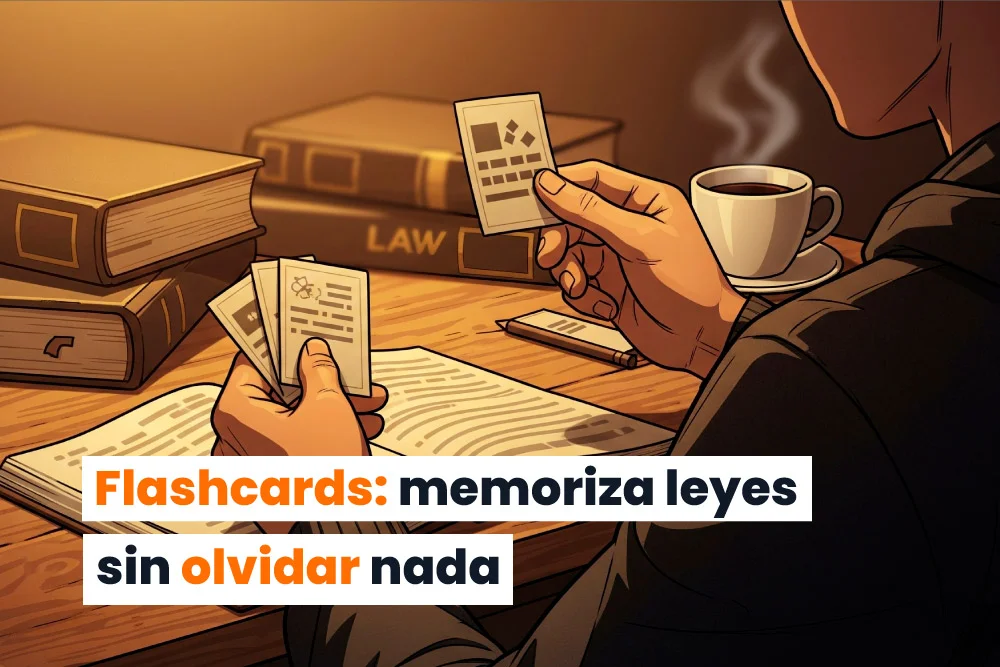 Flashcards para Oposiciones: Qué son y cómo usarlas para no olvidar lo estudiado