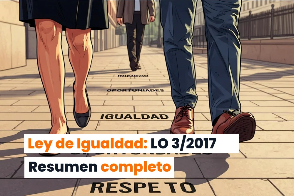 LO 3/2007 Ley de Igualdad: el resumen que necesitas para aprobar tu oposición