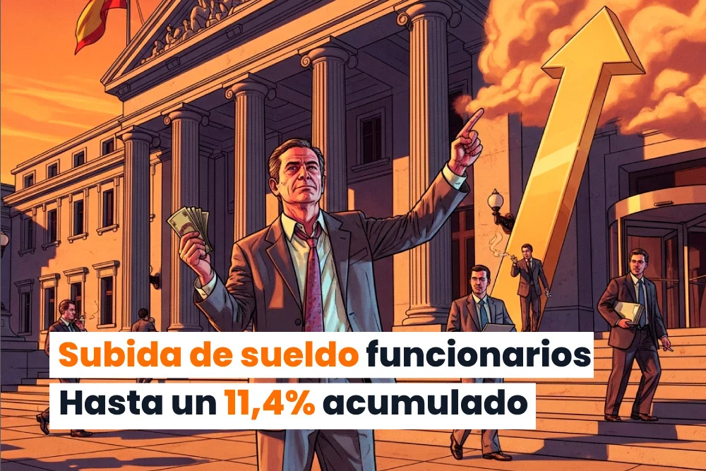 Subida de sueldo de los funcionarios 2025-2028: todo lo que necesitas saber