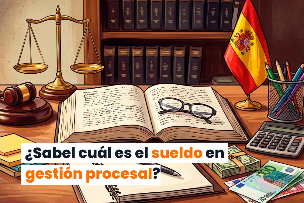 Sueldo de Gestión Procesal y Tramitación Procesal en 2026: cuánto se cobra realmente en mano