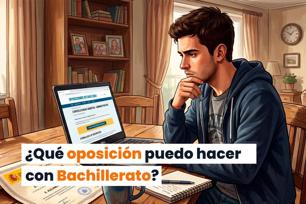 Qué oposición puedo hacer con Bachillerato en 2026: la guía que necesitas antes de elegir