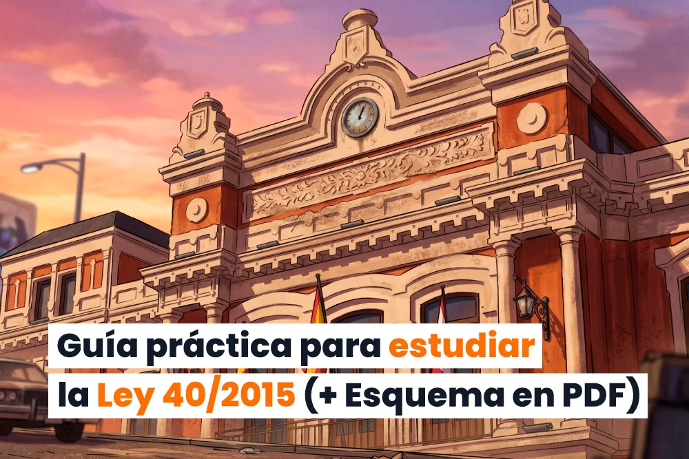 Estudiar la Ley 40/2015: Guía y Resumen para Oposiciones (Esquema GRATIS + PDF)