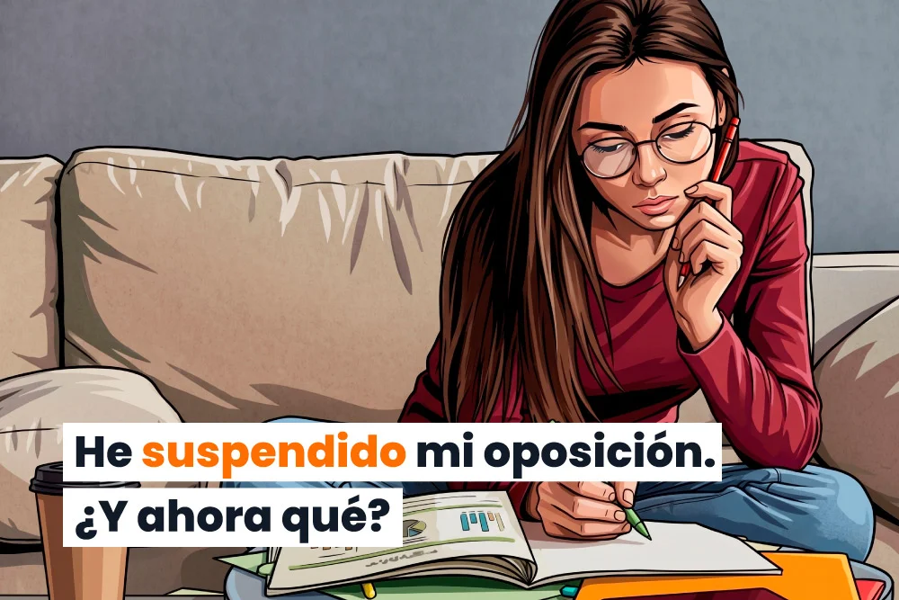 He suspendido las oposiciones: qué hacer ahora (y cómo volver más fuerte)